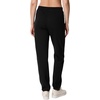 Hanes Women’s Sweatpants, EcoSmart Fleece Joggers, Pocketless Cinched Leg Sweatpants for Women, 30″(Ebony)