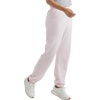Hanes Women’s Sweatpants, EcoSmart Fleece Joggers, Pocketless Cinched Leg Sweatpants for Women, 30″(Pale Pink)