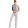 Hanes Women’s Sweatpants, EcoSmart Fleece Joggers, Pocketless Cinched Leg Sweatpants for Women, 30″(Pale Pink)