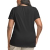 Hanes Women’s T-Shirt – Just My Size Cotton Tee – Plus Size Tee(Black)