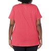 Hanes Women’s T-Shirt – Just My Size Cotton Tee – Plus Size Tee(Briny Pink)