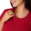 Hanes Women’s T-Shirt – Just My Size Cotton Tee – Plus Size Tee(Deep Red)