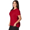Hanes Women’s T-Shirt – Just My Size Cotton Tee – Plus Size Tee(Deep Red)