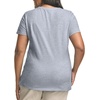 Hanes Women’s T-Shirt – Just My Size Cotton Tee – Plus Size Tee(Light Steel)