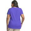 Hanes Women’s T-Shirt – Just My Size Cotton Tee – Plus Size Tee(Petail Purple)