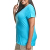 Hanes Women’s T-Shirt – Just My Size Cotton Tee – Plus Size Tee(Process Blue)