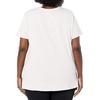 Hanes Women’s T-Shirt – Just My Size Cotton Tee – Plus Size Tee(White)