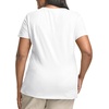 Hanes Women’s T-Shirt – Just My Size Cotton Tee – Plus Size Tee(White)