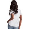 Hanes Women’s Tri-Blend Relaxed Fit T-Shirt, Oversized Lightweight Tee, Available in Plus Size(Eco White)