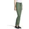 Hanes Women’s Tri-blend French Terry Jogger with Pockets(Nurture Green Heather)