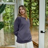 Hanes mens Comfortwash Garment Dyed Sweatshirt(Anchor Slate)