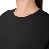 Hanes mens Comfortwash Garment Dyed Sweatshirt(Black)
