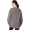 Hanes mens Comfortwash Garment Dyed Sweatshirt(Concrete Gray)