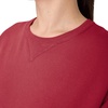 Hanes mens Comfortwash Garment Dyed Sweatshirt(Crimson Fall)