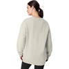 Hanes mens Comfortwash Garment Dyed Sweatshirt(Parchment)