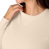 JUST MY SIZE Women’s Plus Size Sweatshirt, Ecosmart Fleece Pullover With V-notch(Champagne Frost)