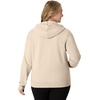 JUST MY SIZE womens Just My Size Zip-up Fleece Women’s Hoodie, Ecosmart Hooded Sweatshirt, Plus Size(Champagne Frost)