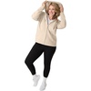 JUST MY SIZE womens Just My Size Zip-up Fleece Women’s Hoodie, Ecosmart Hooded Sweatshirt, Plus Size(Champagne Frost)