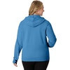 JUST MY SIZE womens Just My Size Zip-up Fleece Women’s Hoodie, Ecosmart Hooded Sweatshirt, Plus Size(Denim Blue)