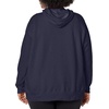 JUST MY SIZE womens Just My Size Zip-up Fleece Women’s Hoodie, Ecosmart Hooded Sweatshirt, Plus Size(Navy Heather)