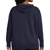 JUST MY SIZE womens Just My Size Zip-up Fleece Women’s Hoodie, Ecosmart Hooded Sweatshirt, Plus Size(Navy Heather)