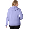 JUST MY SIZE womens Just My Size Zip-up Fleece Women’s Hoodie, Ecosmart Hooded Sweatshirt, Plus Size(Peri Blue)