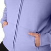 JUST MY SIZE womens Just My Size Zip-up Fleece Women’s Hoodie, Ecosmart Hooded Sweatshirt, Plus Size(Peri Blue)