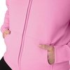 JUST MY SIZE womens Just My Size Zip-up Fleece Women’s Hoodie, Ecosmart Hooded Sweatshirt, Plus Size(Spirited Pink)