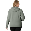 JUST MY SIZE womens Just My Size Zip-up Fleece Women’s Hoodie, Ecosmart Hooded Sweatshirt, Plus Size(Stonewashed Green)