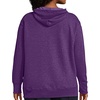 JUST MY SIZE womens Just My Size Zip-up Fleece Women’s Hoodie, Ecosmart Hooded Sweatshirt, Plus Size(Violet Splendor Heather)