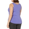 JUST My Size Women’s Just My Size Women’s Size Cotton Jersey Shirttail Tank Top, Plus Sleeveless Shirts(Petal Purple)