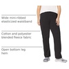 JUST My Size Women’s Plus Size EcoSmart Sweatpants(Ebony)