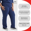 JUST My Size Women’s Plus Size EcoSmart Sweatpants(Slate Heather)