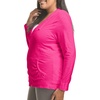 Just My Size Women’s Full Zip Jersey Hoodie(Amaranth)