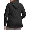 Just My Size Women’s Full Zip Jersey Hoodie(Black)