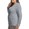 Just My Size Women’s Full Zip Jersey Hoodie(Dada Gray Pe Heather)