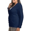 Just My Size Women’s Full Zip Jersey Hoodie(Navy)