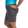 Just My Size Women’s Stretch Jersey Bike Shorts, Plus Size Pull-On Bike Shorts(Charcoal Heather)
