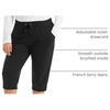 Just My Size Women’s Sweatspants, French Terry Capris with Pockets, JMS Women’s Capri Pocket Sweatpants(Black)