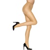 Hanes Alive Women’s Full Support, Control Top, Reinforced Toe Pantyhose(Simply Natural)