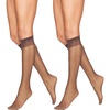 Hanes Alive Women’s Full Support Sheer Toe Knee High Stockings(Barely There)