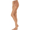 Hanes Perfect Nudes Women’s Ultra Sheer Flawless Foundation Finish for Legs, Control Top, Sheer Toe, Run Resistant Pantyhose(Caramel)