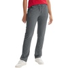 Hanes Women’s French Terry Pants, Pocket Lounge Pants for Women, Lighter-Than-Fleece Loungewear, 31”(Charcoal Heather)