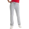Hanes Women’s French Terry Pants, Pocket Lounge Pants for Women, Lighter-Than-Fleece Loungewear, 31”(Light Steel)