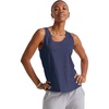 Hanes Women’s Shirts, Women’s Mini-Ribbed Cotton Tank Tops, Women’s Sleeveless T-Shirts, Women’s Tanks(Athletic Navy Heather)