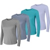 Grey Heather  Navy Heather teal Ivy  Peri Blue