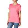 Hanes Womens Sport Performance T-Shirt, Cool Dri Short Sleeve Tee, Moisture Wicking(Wow Pink)