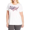 White Usa Flag