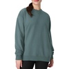 Hanes mens Comfortwash Garment Dyed Sweatshirt(Cypress Green)
