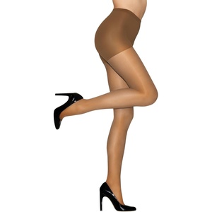 Hanes Alive Women’s Full Support, Control Top, Reinforced Toe Pantyhose(Barely There)